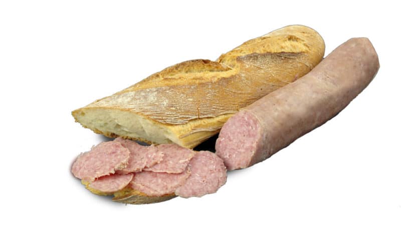 Salami para untar o Ciauscolo Típico de Umbría