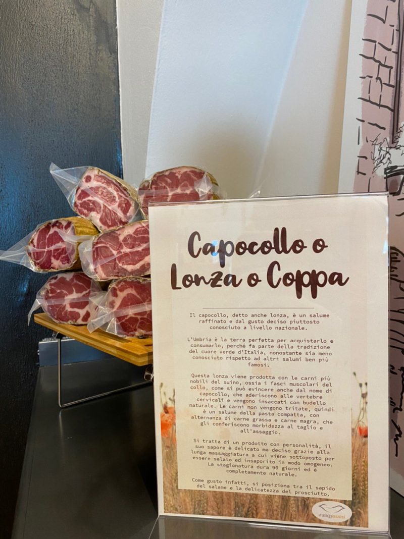 Schweinslende Coppa Capocollo