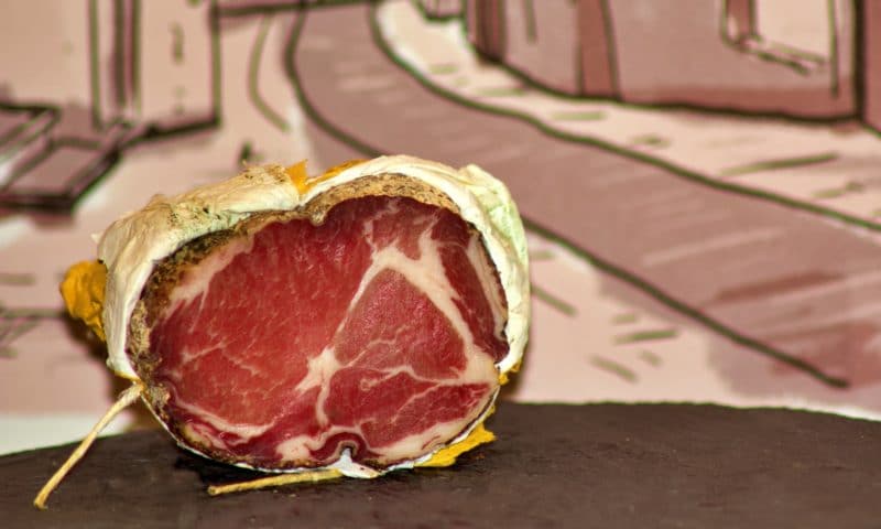 Longe de porc Coppa Capocollo