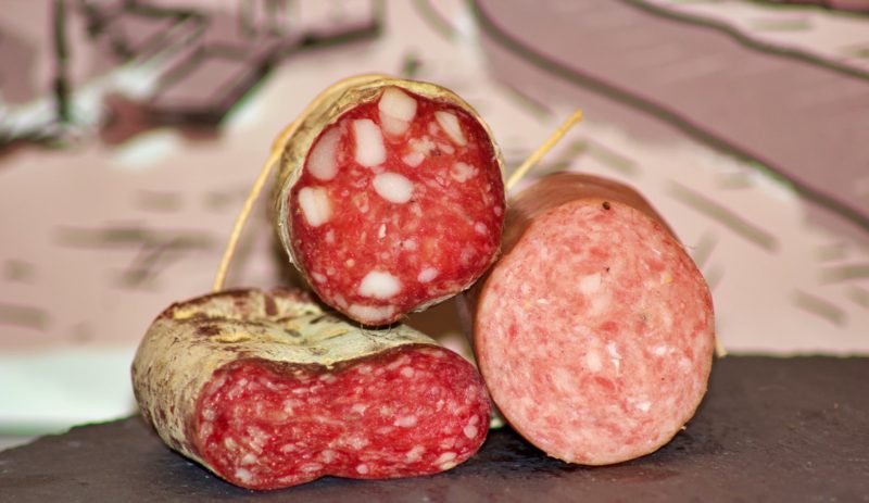 Salami típico de Umbría