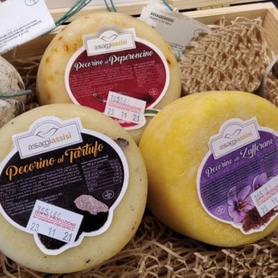 PICCOLINI FORMAGGIO Pecorino Umbro Aromatizzato Speziato