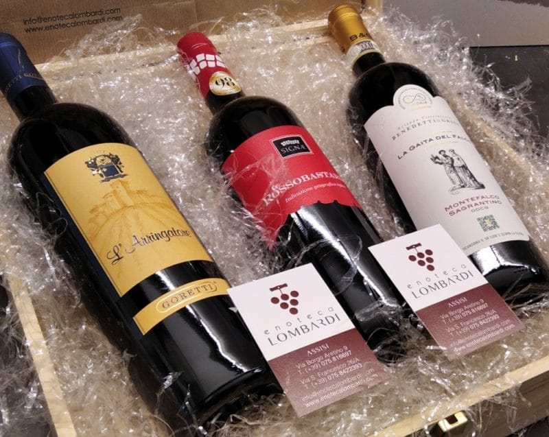 Vino Umbria Rosso Italia