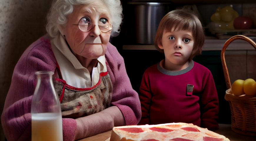 Assisi, un panino e i Ricordi di una merenda con la nonna.